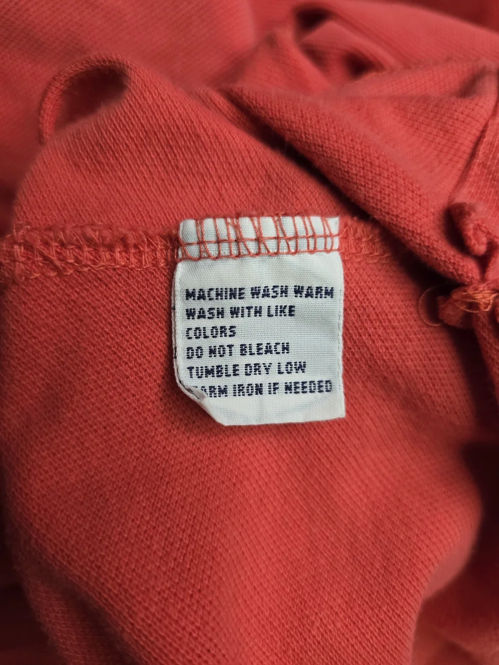 Polo by Ralph Lauren Men's Coral Short Sleeve Polo with Blue Pony Size XL